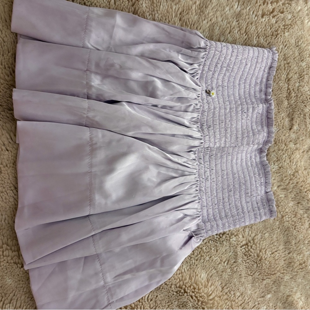 NATURAL LIFE Light Purple A-Line Skirt